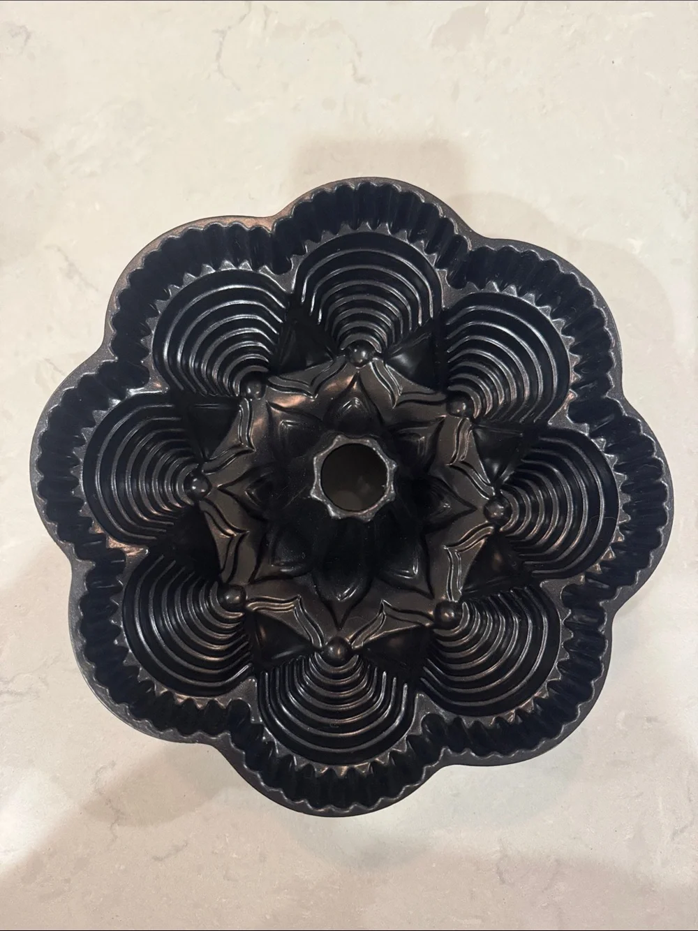 Nordic Ware Metallic Black Fiesta Party Bundt Pan